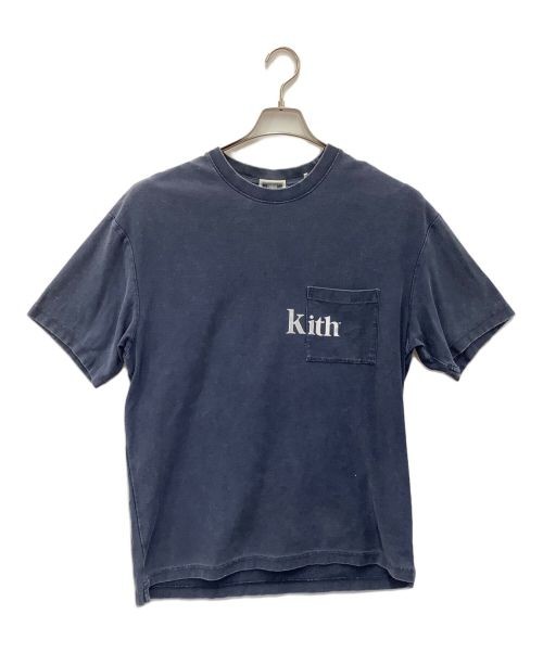 KITH Short sleeve cut and sew Indigo 20-071-060-0163-3-0