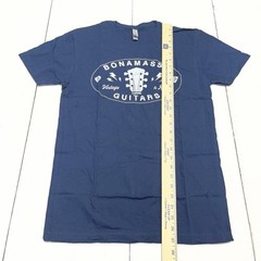 Next Level Apparel Bonamassa Guitars Shirt Mens Small Blue Graphic Music Tee
