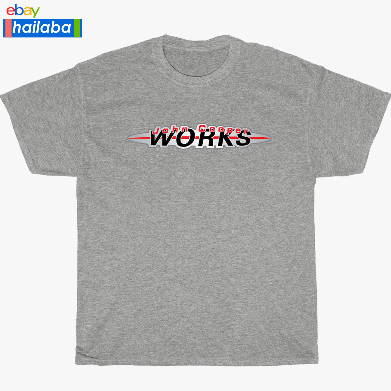 New John Cooper Works Mini Logo Black/Navy/Sport Grey/White Men's T-Shirt S-5XL gallery