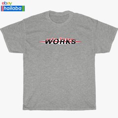 New John Cooper Works Mini Logo Black/Navy/Sport Grey/White Men’s T-Shirt S-5XL