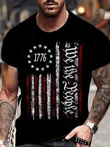 Stars And Stripes We People 4th Of July America T-Shirt Unisex #1 gallery