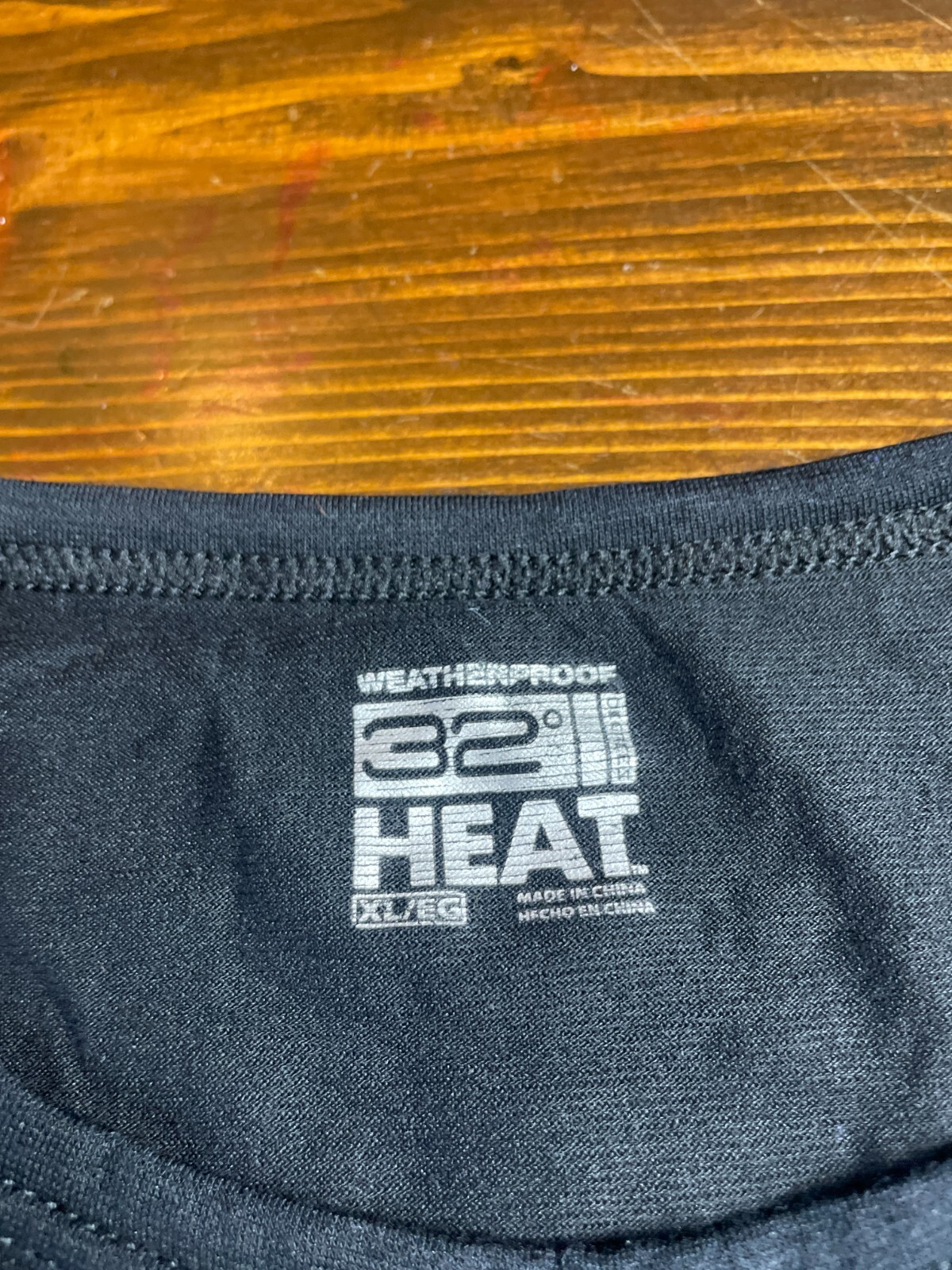 Weatherproof Shirt, Men's Size XL, Black, Base Layer, 32 Degree HEAT gallery