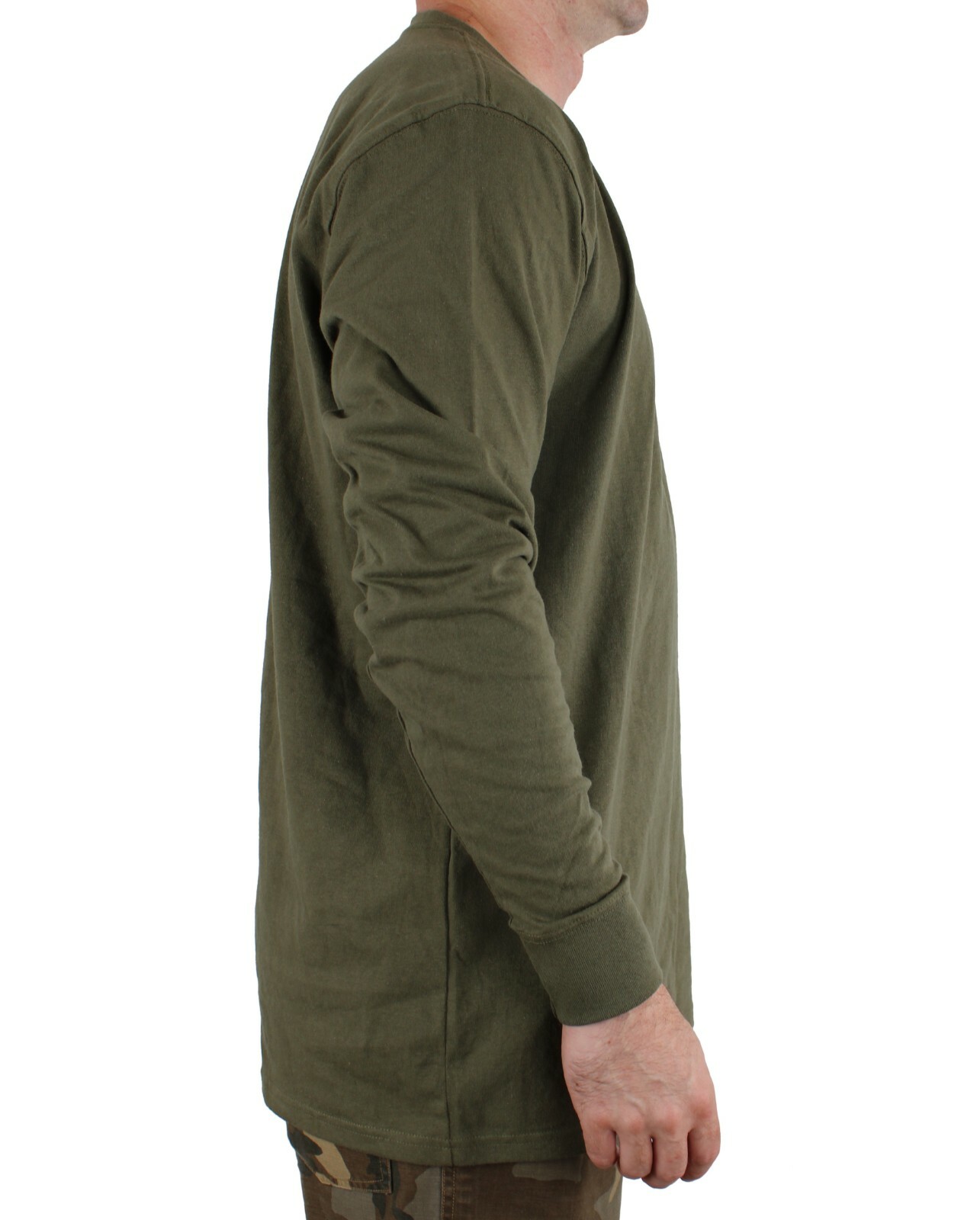 Dickies Men's T-Shirt Long Sleeve Logo Print Heavyweight Crew Neck 100% Cotton gallery