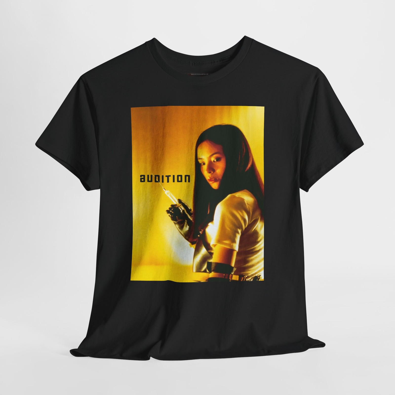 Audition 1999 Retro Movie Poster Horror Unisex Graphic T-Shirt gallery