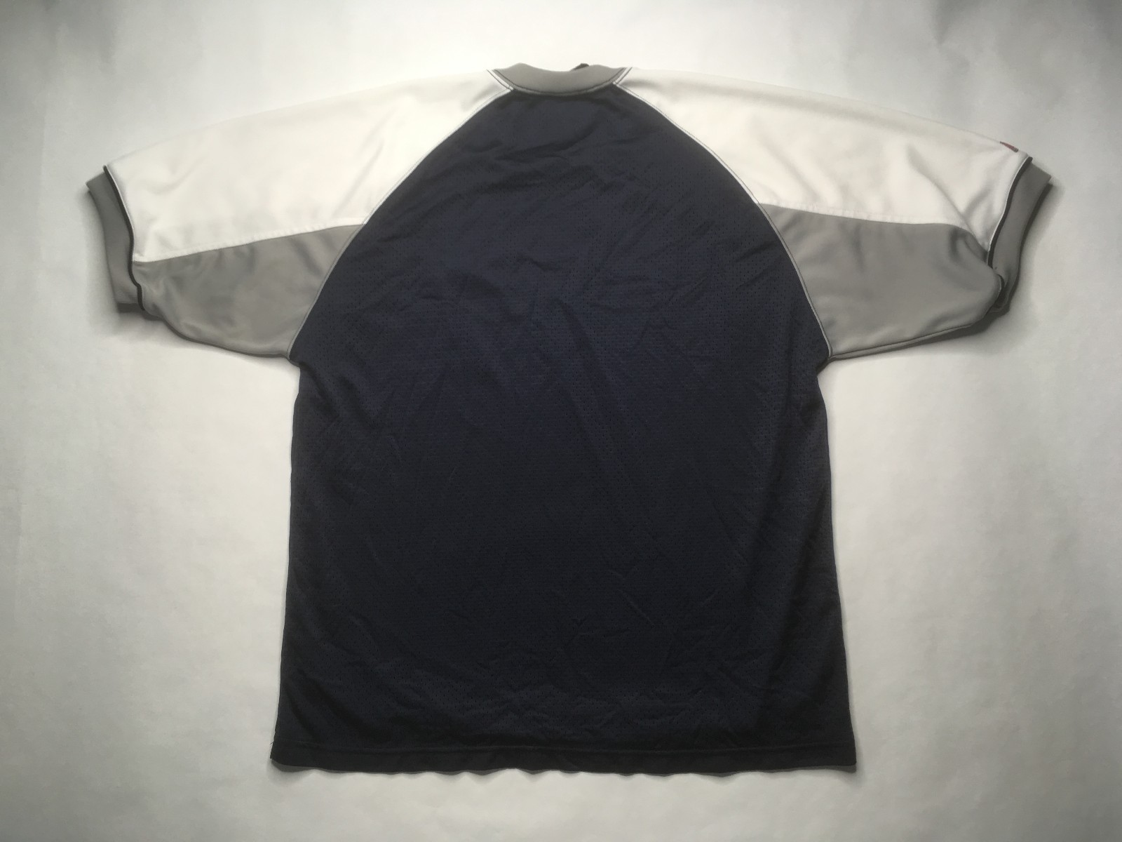 Tommy Hilfiger Jeans Mesh Jersey, Blue White Number 73 Size Large S gallery