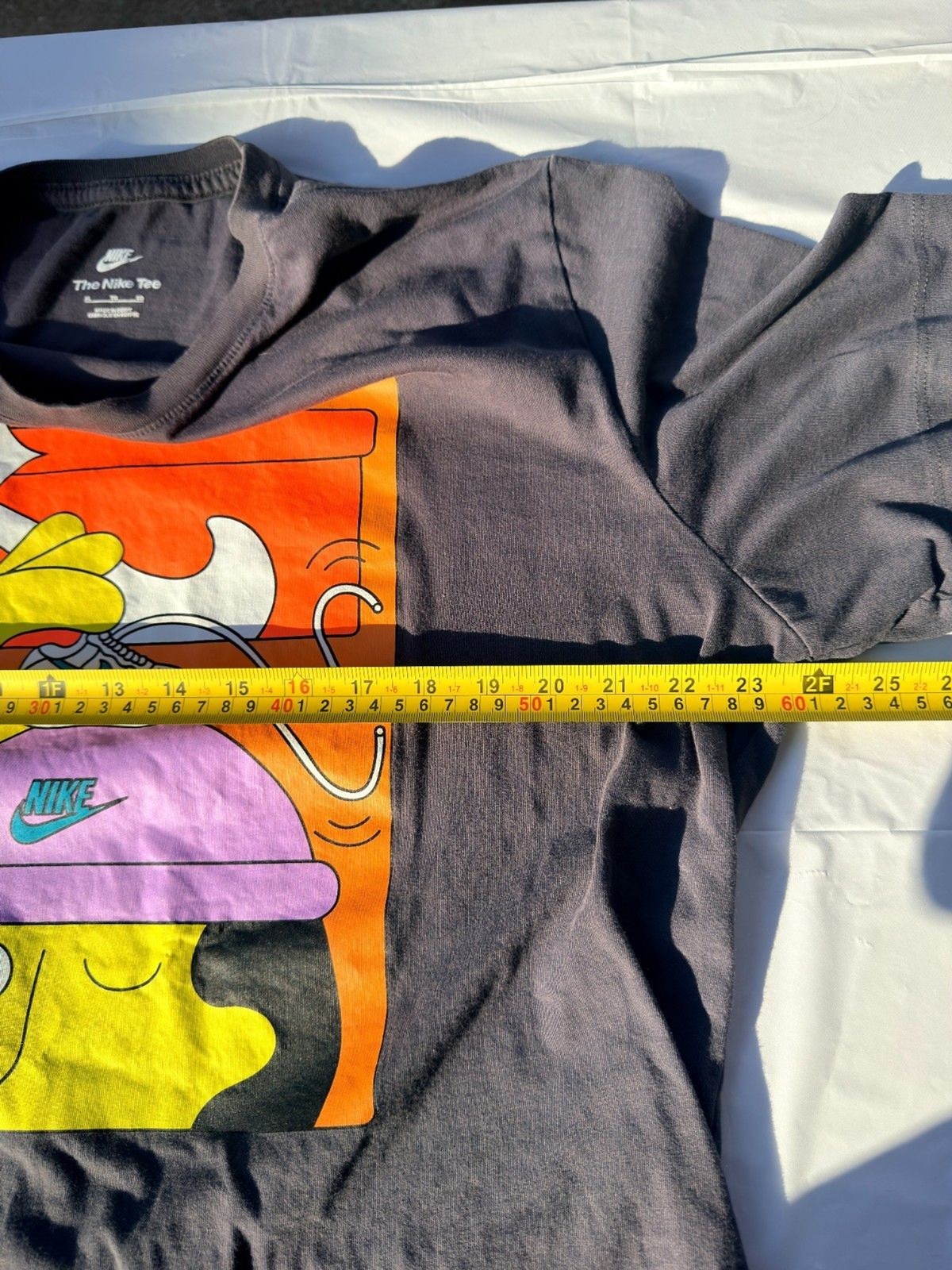 Nike Sportswear Animation Sneakerhead Graphic Tee Charcoal Gray FJ1099-060 Men's gallery