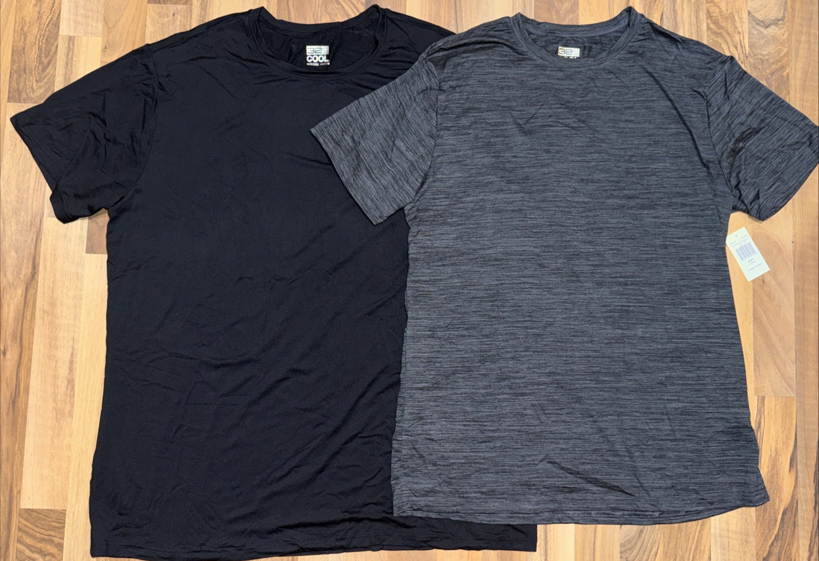 32Degrees (L or XXL) Men's COOL Quick Dry Short Sleeve Crew Neck Tee Quick Dry gallery