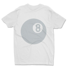 DTF Eight Ball/ Custom Unisex Soft Style T-Shirts, Next Level- Cotton