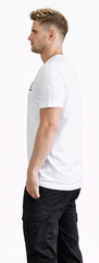 Versace Mainline Embroidery Logo T-Shirt Cotton Iconic Retro Shirt Tee Top XL