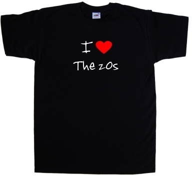 I Love Heart The 20s T-Shirt gallery