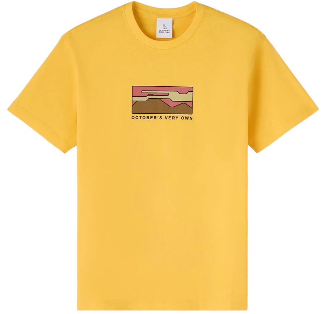 OVO Yellow Hiker Logo Tee Shirt - 3XL - New gallery