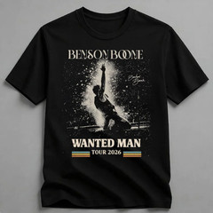 Benson Boone Wanted Man Tour 2026 Concert Tee
