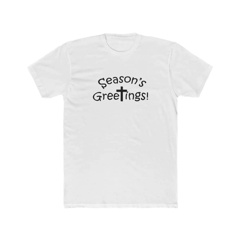 Next Level 3600 Men's Cotton Crew Tee "Season's Greetings" gallery