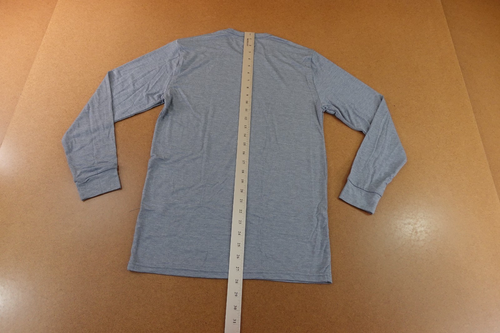 32 Degrees Heat Mens Size Small Blue Heather Long Sleeve Crew Neck Tee New gallery