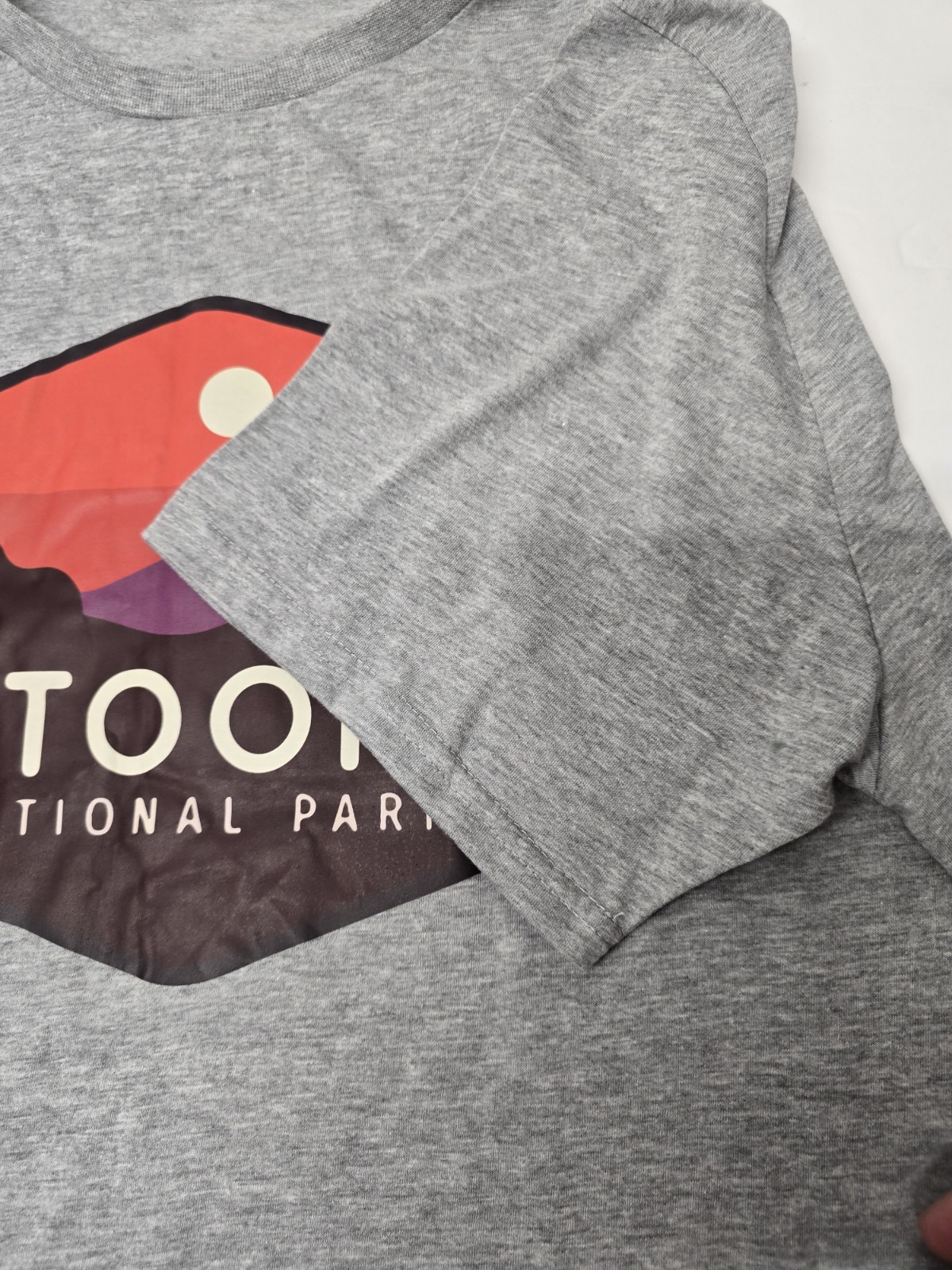 Star Wars Men's T-shirt 2XL Grey Tatooine National Park Sci-Fi Travel Parody gallery