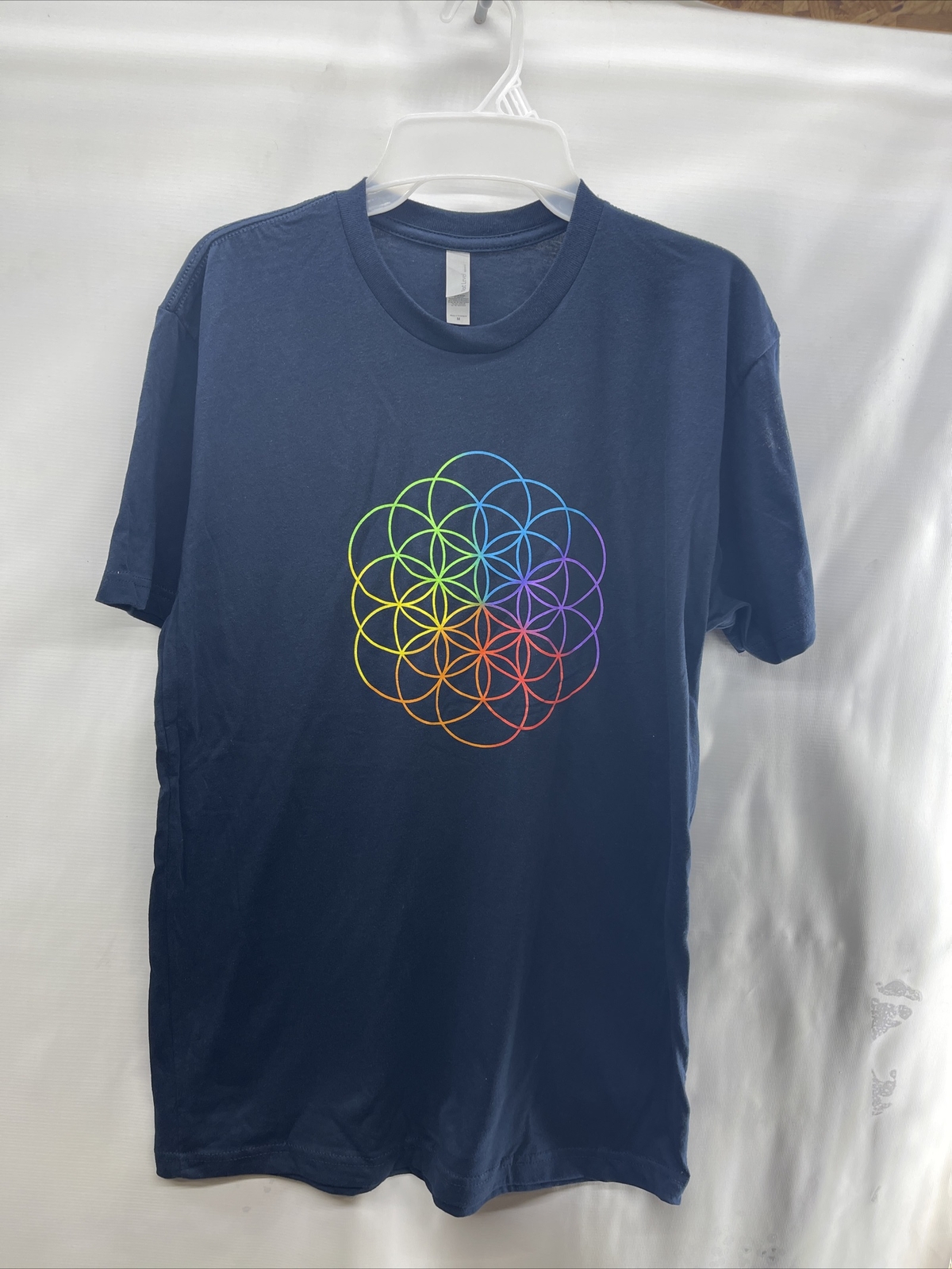 Coldplay 2016 Head Full of Dreams Tour Dates Concert t shirt Men Medium Navy New gallery