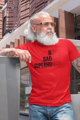 Bold Badass Superhuman T-Shirt – Hidden “Old Ass Man” Funny Shirt – Gag Gift