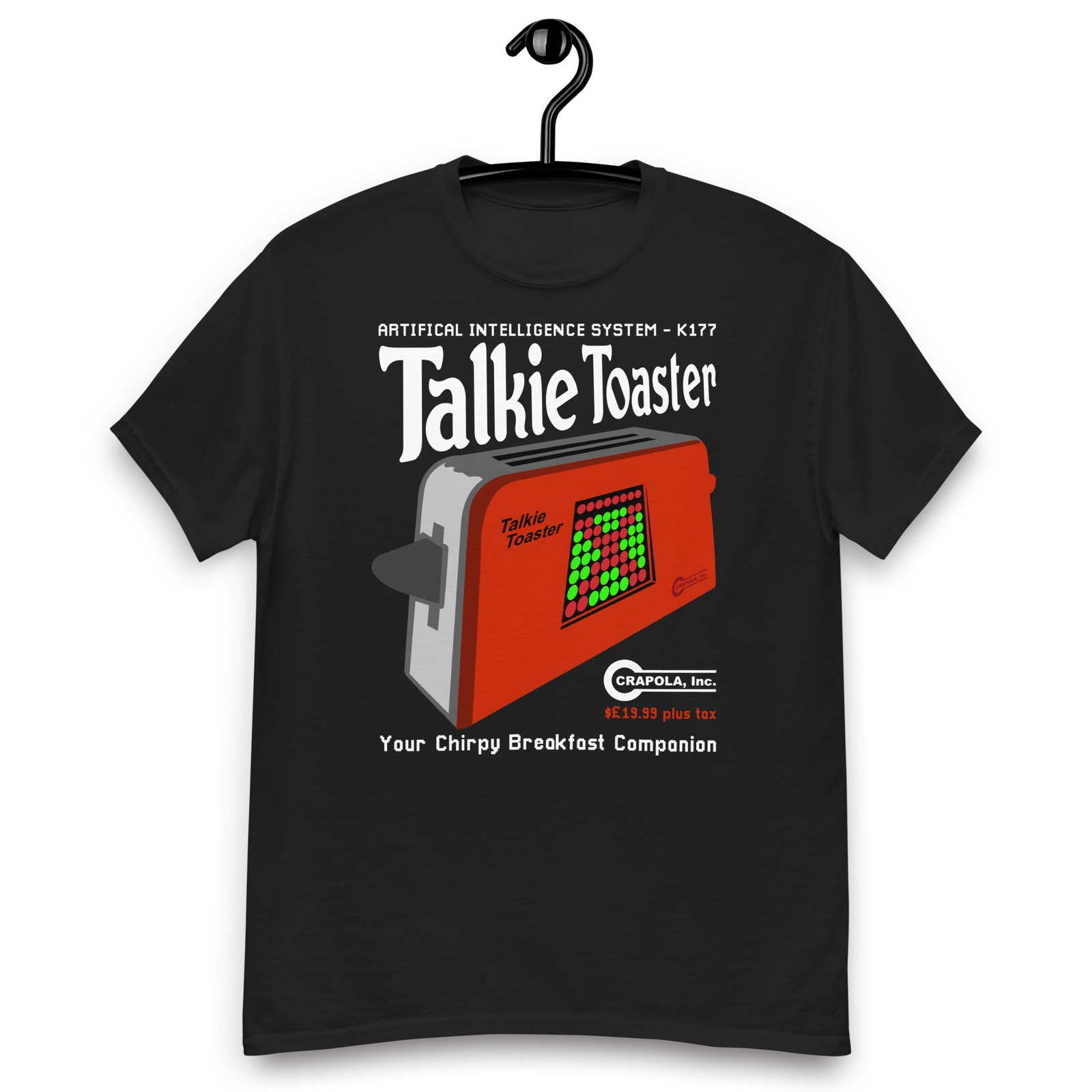 Red Dwarf TV Series Talkie Toaster - Your Chirpy Breakfast Companion T-shirt gallery