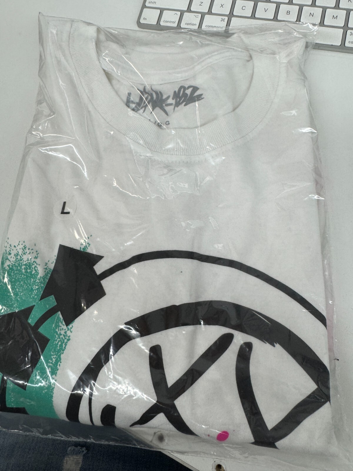 BLINK 182 GRAPHIC T SHIRT OFFICIAL LICENSE PRODUCT WHITE gallery