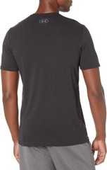 Under Armour Men’s Baseball Script T-Shirt, Black/Mod Gray, Size M