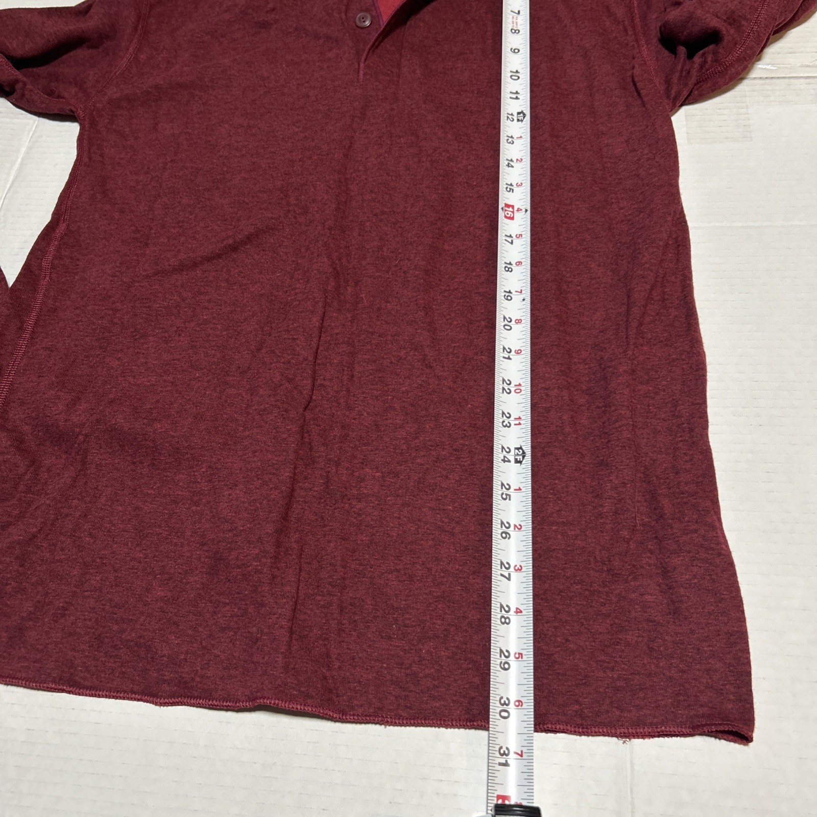 L.L. Bean Shirt Mens Medium Green River Driver Long Sleeve Thermal Henley NWT gallery
