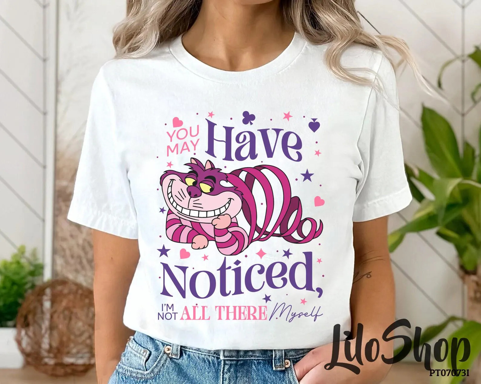 I’m Not All There Myself Shirt, Alice In Wonderland Shirt, Cheshire Cat T-Shirt