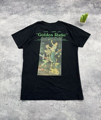 Off-White “Golden Ratio” Pascal Skeleton Graphic Black T-Shirt
