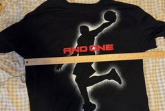 AND1 Shirt Black Performance And One Jumpman Graphic Short Sleeve Basketball M