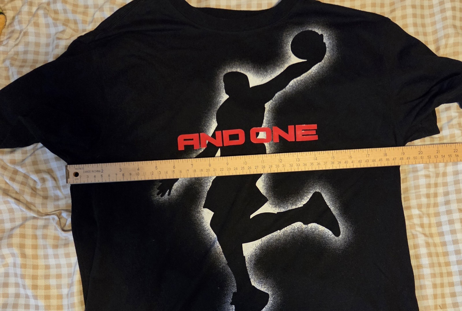 AND1 Shirt Black Performance And One Jumpman Graphic Short Sleeve Basketball M gallery