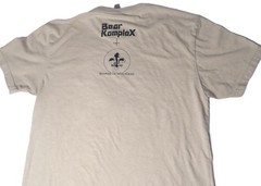 Bear KompleX Barbell Voodoo Creation Adam Art Gym Shirt CrossFit Weighlifting M
