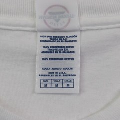 Los Algodones Mexico Men’s White Short Sleeve T-Shirt Size Medium Delta