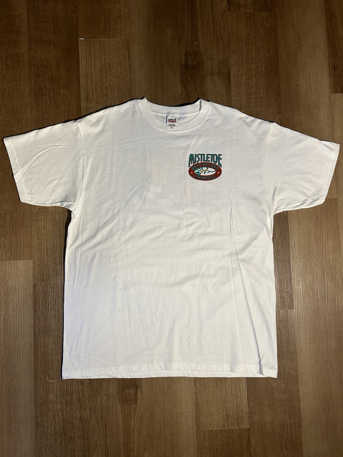 VTG 2005 Mistletoe Buckle Company Racing Comedy Graphic T-Shirt, Men’s XL, NWOT gallery