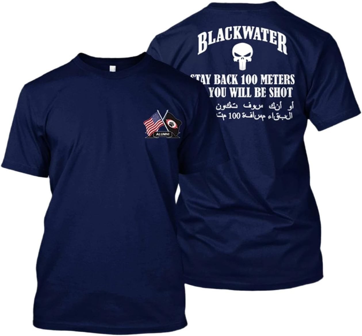 Blackwater Alumni Academi Logo Private Company Army Military Unisex T-Shirt gallery