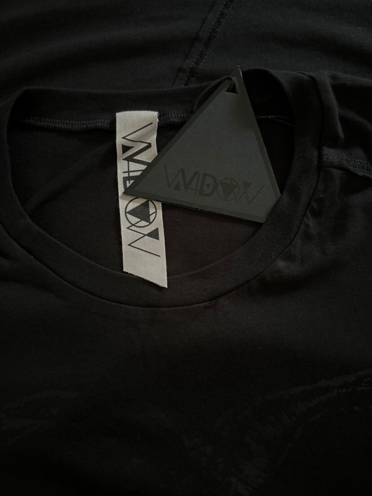Widow by Lip Service Goth Cult Occult Satan Metal Asymmetrical Black T Shirt gallery