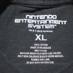 Nintendo NES “Weekend Plans” Tee T-Shirt Gamer Controller Adult Men’s Size XL