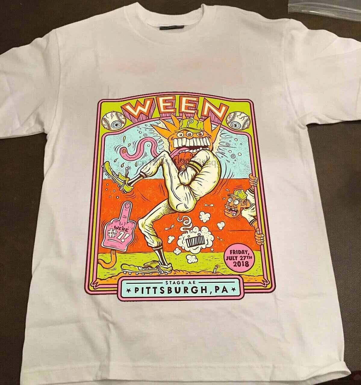 Rare Inspired Ween Tour Vintage 2018 Music Fan White All Size Shirt gallery