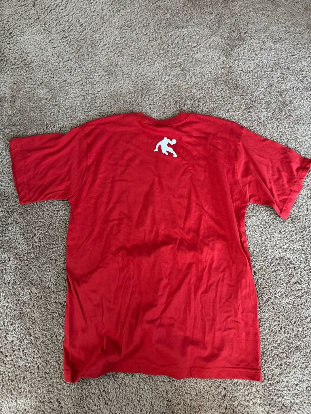 Vintage AND1 Basketball Graphic T-Shirt Red Size XL 18/20 gallery