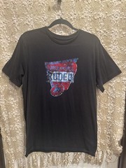 Rock & Roll Cowboy Men’s Black Western Graphic T-Shirt Sz XXL