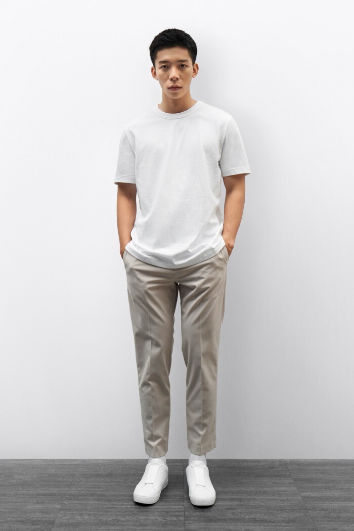 Routine Short Sleeve T-Shirt - Form Regular - White - Any Size gallery