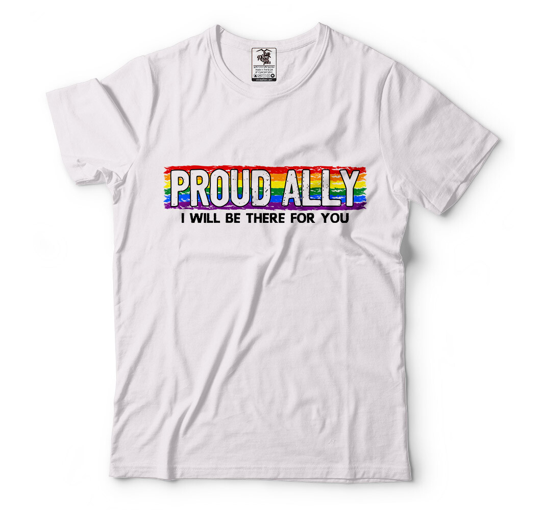 Proud Ally LGBT Pride T-shirt Pride Month Gay Lesbian Diversity Tee Supporter T gallery
