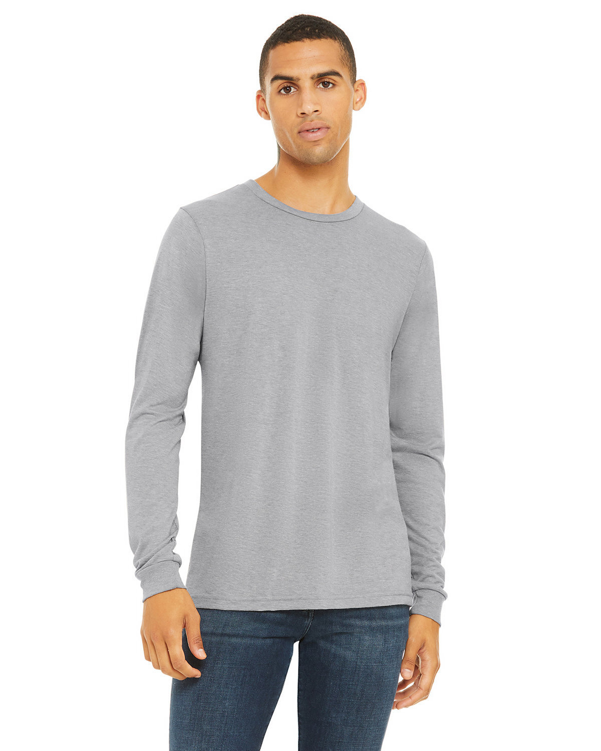 Bella + Canvas 3513 Unisex Retail Fit Triblend T Shirt Long Sleeve T-Shirt gallery