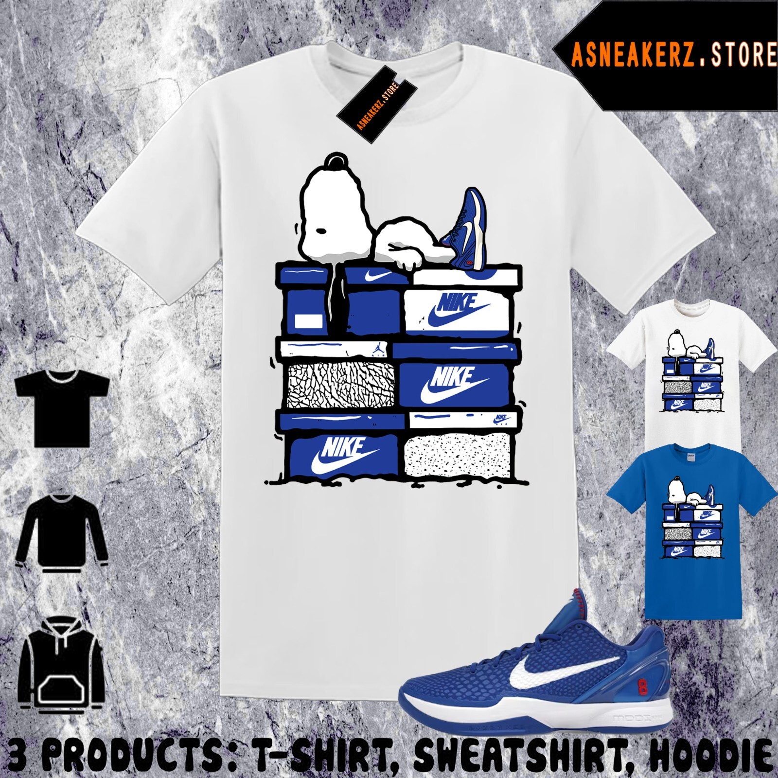 Shirt To Match Kobe 6 Protro Dodgers 2025 Sneaker Matching Tee Sneakerhead S Dog gallery