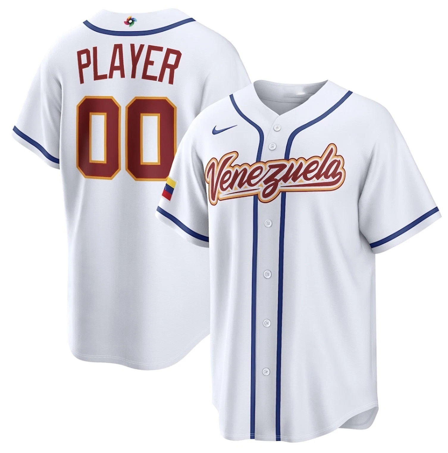 Venezuela Baseball White 2026 World Baseball Classic gallery