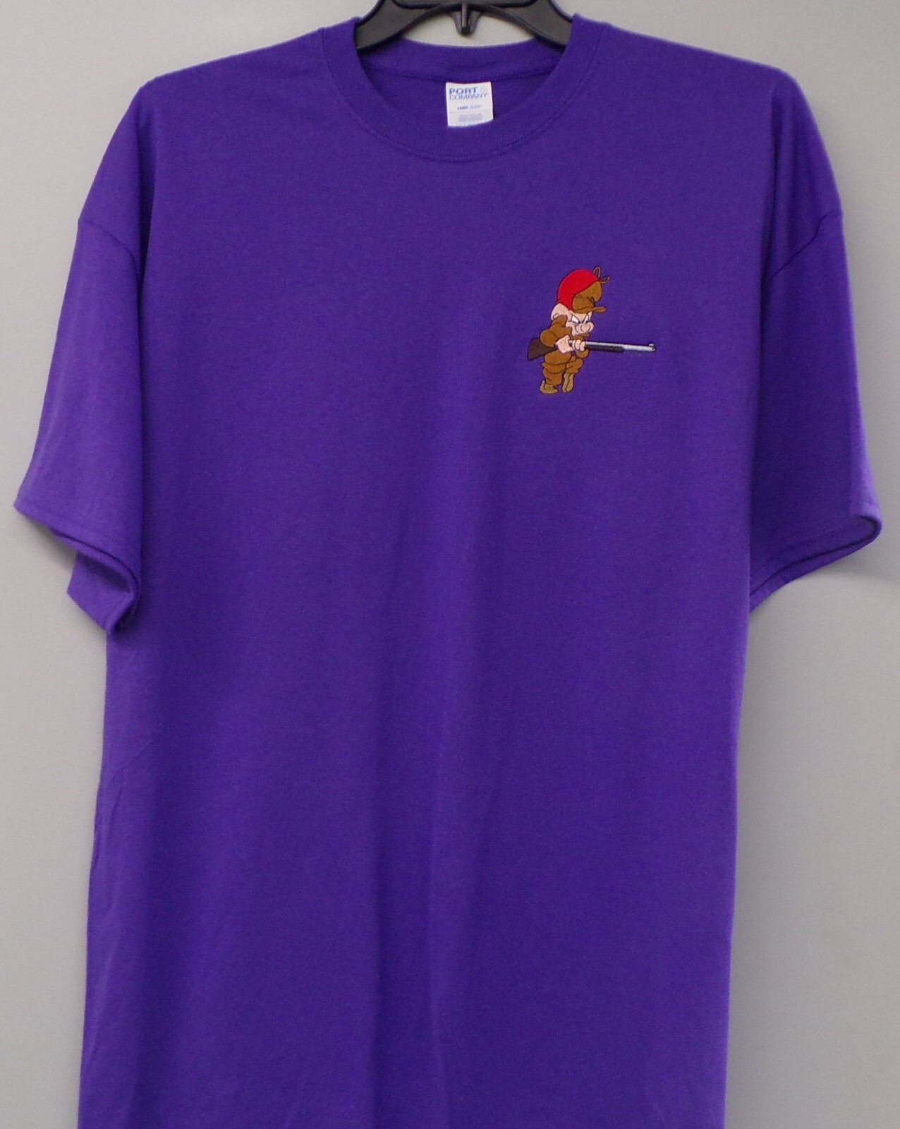 Collectible Looney Tunes Logo Embroidered T-Shirt S-6XL, LT-4XLT New gallery