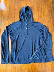 Royal Robbins L4612 Men’s Take Hold Black Hoodie T-Shirt Size Medium