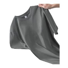 Men’s Polyester Spandex Short Sleeve T-Shirt Crew Neck Casual Regular Top