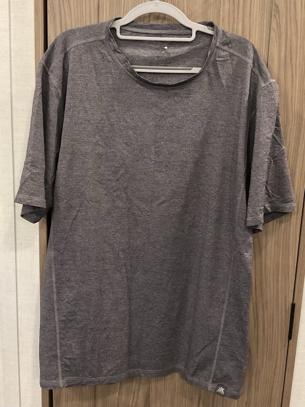 Zeroxposur Mens Short Sleeve Crew Neck Dark Gray Tee Size XXL gallery