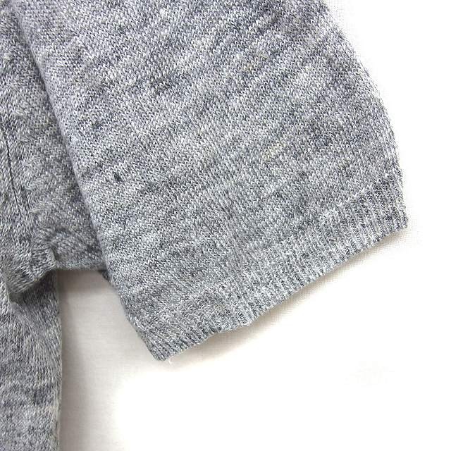 JOURNAL STANDARD relume Summer knit cut and sew Tshirt crew neck melange ribbed gallery