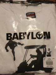 Babylon Jackass Golf Cart Short Sleeve Tee Size M ~ MEDIUM Brand New in the Bag