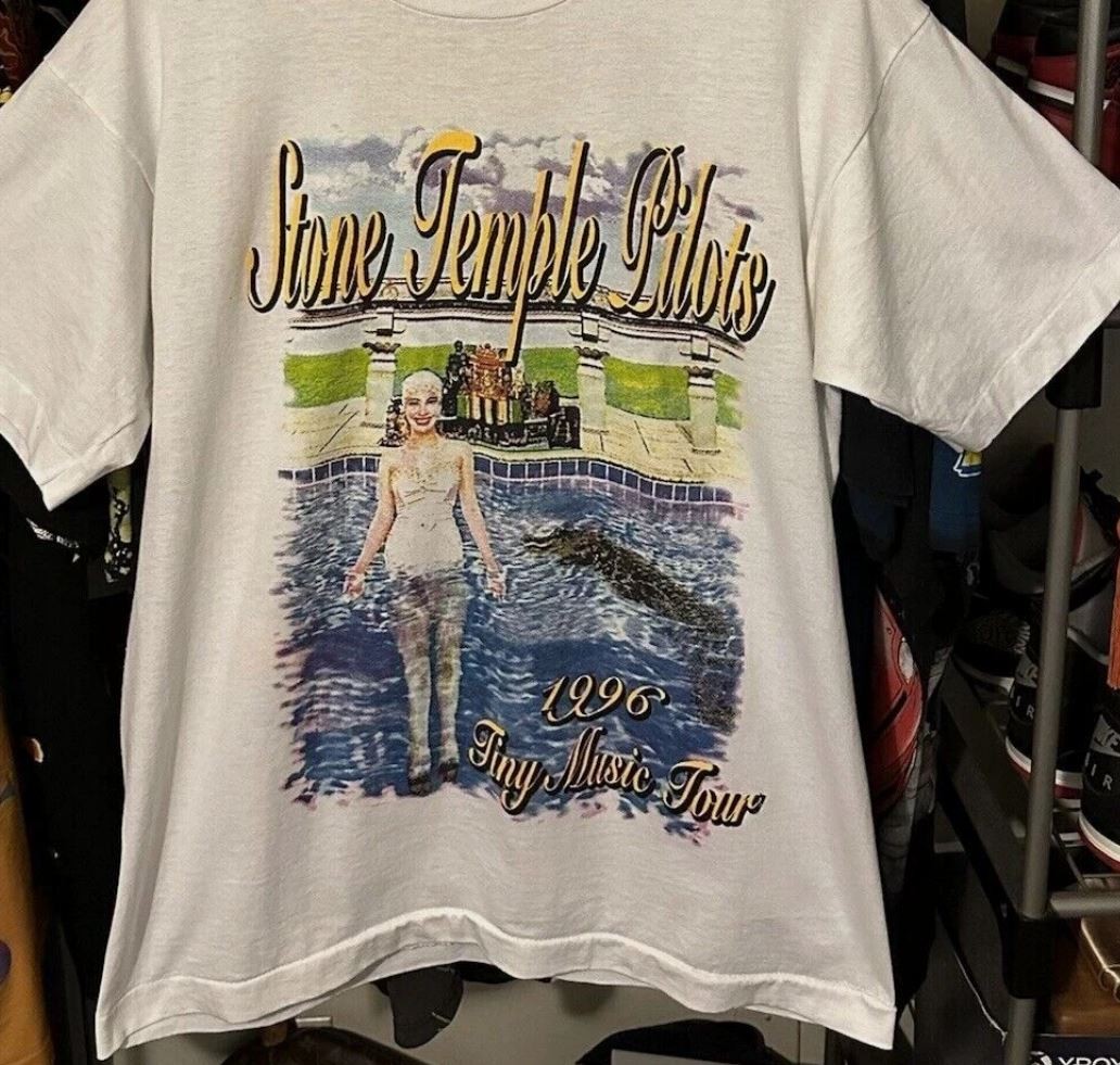 Stone Temple Pilots Tiny Music Tour 90s Band Music Unisex Tshirt S-5XL gallery
